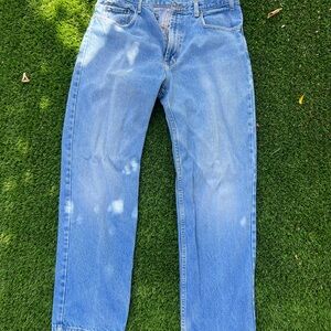 VINTAGE. Kirkland Signature Blue Straight Jeans